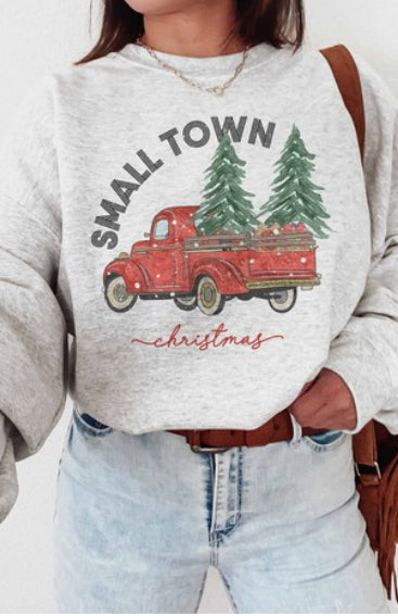 Small Town Christmas Crewneck