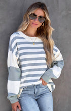 Load image into Gallery viewer, Kaylee Striped Pullover
